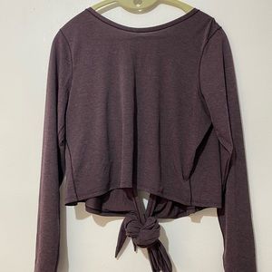 Lululemon wrap top